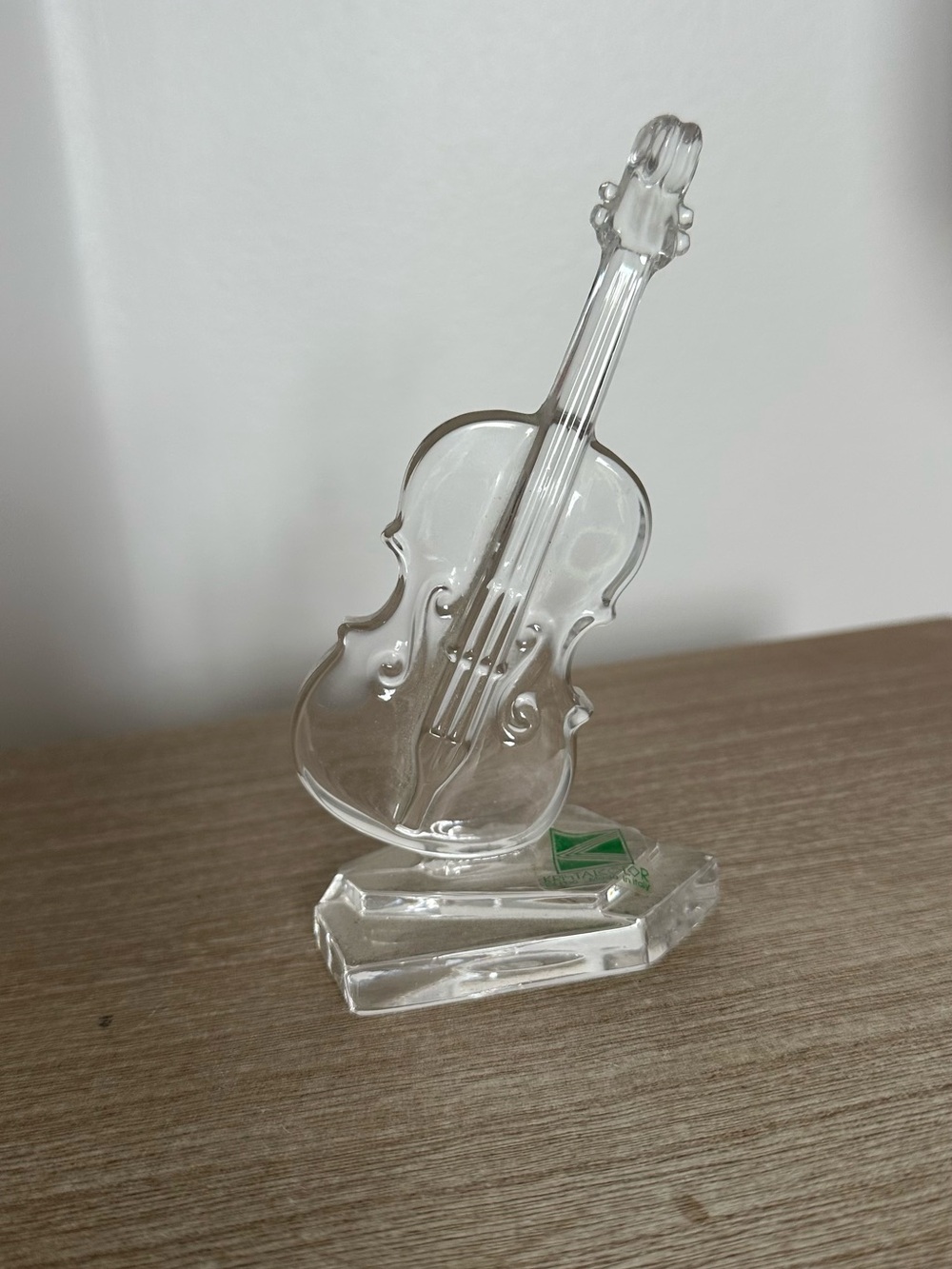Kristal Color Italy 24% PbO Lead Crystal Art Glass Musical Instrument